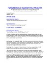 What IS Foodservice Marketing, Anyway? (January 2007)